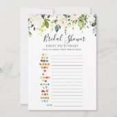 Carte de jeu de Fêtes des mariées florales Roses b (Devant)