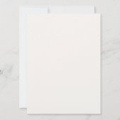 Carte de jeu de mariage Halloween Plus ou Moins (Dos)