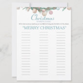 Carte de jeu de mots de Noël côtiers (Devant)