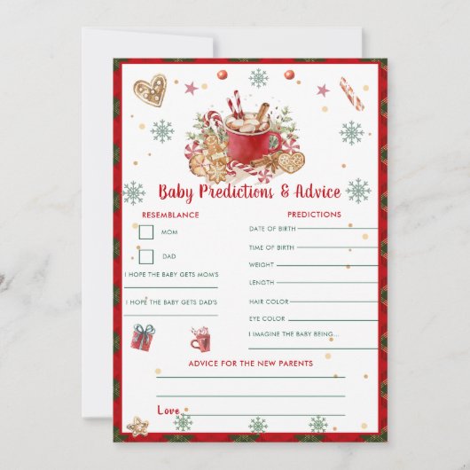 Carte de jeu de prédictions et de conseils pour bé (Devant)