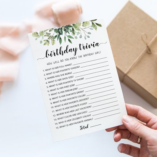 Carte de jeu de questions-réponses éditable pour a