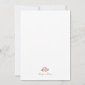 Carte de jeu de quiz de baby shower imprimable 'In (Dos)