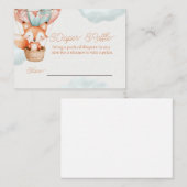 Carte de jeu Déchets pour Baby shower (Devant / Derrière)