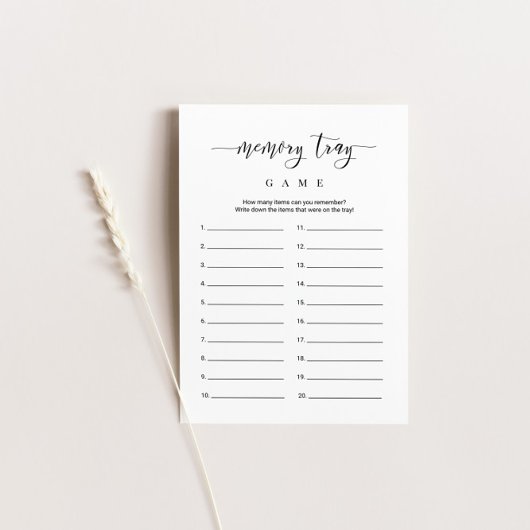 Carte de jeu d'élément de plateau mémoire de Fête 