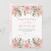 Carte de jeu devinez combien de bonbons dans le po (Devant / Derrière)