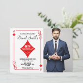 Carte de jeu Diamond Anniversaire Las Vegas Casino (Debout devant)