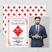 Carte de jeu Diamond Anniversaire Las Vegas Casino (Devant / Derrière)