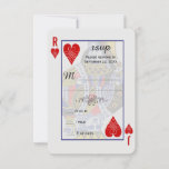 Carte de jeu du Roi Queen RSVP<br><div class="desc">Carte de jeu du Roi Queen RSVP</div>