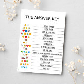 Carte de jeu Fête des mariées Lemons Blossom Green