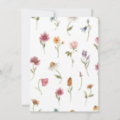 Carte de jeu fleur sauvage Bloom Brid Word Scrambl (Dos)