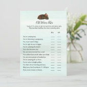 Carte de jeu Forest Adventure Bears Old Wives Tale (Debout devant)