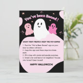 Carte de jeu Halloween « Vous avez été hué » pour  (Debout devant)