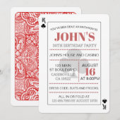 Carte de jeu King of Clubs Casino (Devant / Derrière)