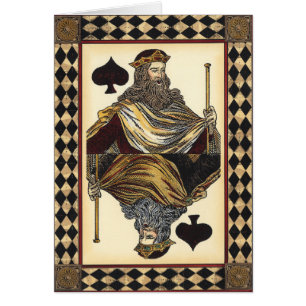 Carte de jeu King of Spades par Vision Studio