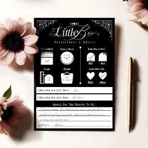 Carte de jeu Little Boo Baby Predictions & conseil