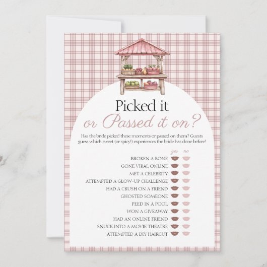 Carte de jeu Mariage de pays choisie ou passée (Devant)