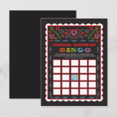 Carte de jeu mexicaine Fiesta Fête des mariées Bin (Devant / Derrière)