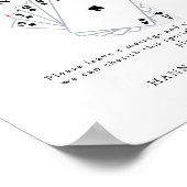 Carte de jeu moderne Mariage Livre d'or Signe (Coin)