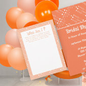 Carte de jeu moderne Retro Peach MCM milieu du siè