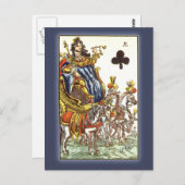 Carte de jeu parisienne, 17ème siècle (Devant / Derrière)