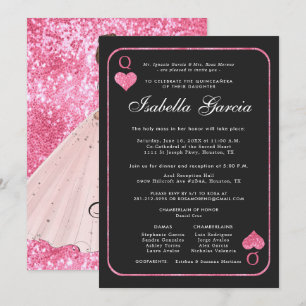 Carte de jeu Parties scintillant rose Las Vegas
