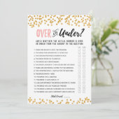 Carte de jeu Personnalisée sur ou sous Fête des ma (Debout devant)