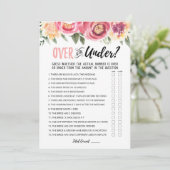 Carte de jeu Personnalisée sur ou sous Fête des ma (Debout devant)