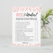 Carte de jeu Personnalisée sur ou sous Fête des ma (Debout devant)