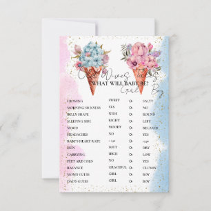 Carte de jeu pour Baby Shower : Contes de Vieilles