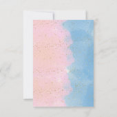 Carte de jeu pour Baby Shower - Crème Glacée et Di (Dos)