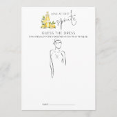 Carte de jeu première Fête des mariées de robe Spr (Devant)