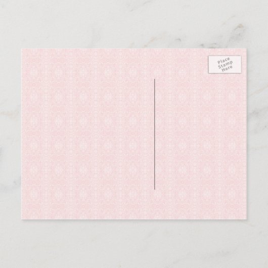 Carte de jeu simple Mariage RSVP (Dos)