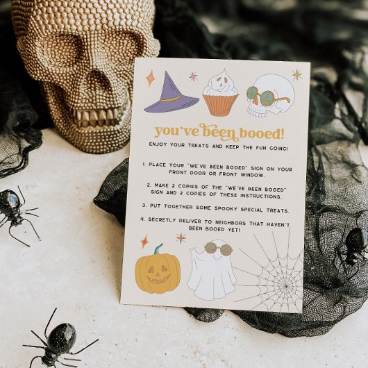 Carte de jeu Voisin Retro Halloween Games Boo