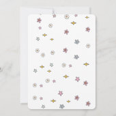 Carte de jeux de bingo pour Baby Shower de Noël Gr (Dos)