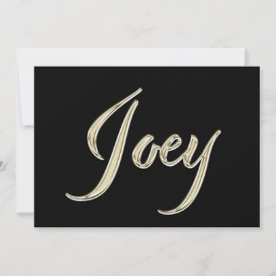 Carte de Joey White Gold