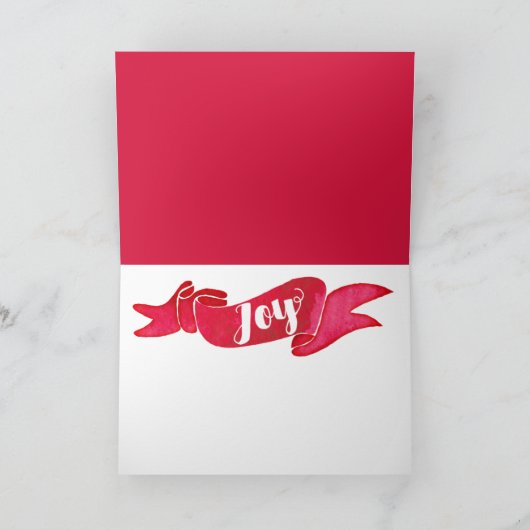 Carte de joie de zèbres de vacances (Intérieur)