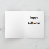 Carte de JOLs de diables de Halloween (Intérieur)