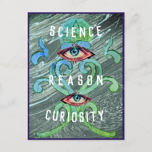 Carte de jonction n° 21a : Science, raison, curios (Devant)