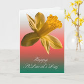 Carte de jonquille (Fleur jaune)