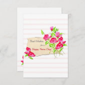 Carte de jour Best Wings (Devant / Derrière)