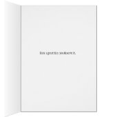 Carte de jour Bosses avec un contenant de jolies t (Intérieur (Droit))