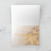 Carte de jour d'Action de grâce (Intérieur)