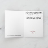 Carte de jour d'appréciation du pasteur amusant (Intérieur)