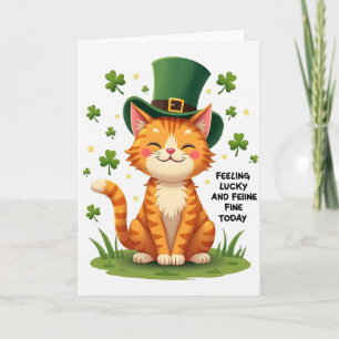 Carte de jour de chance de Feiine Fine Day