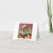 Carte de jour de Clara Groundhog (Dos)