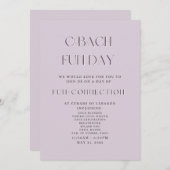 Carte de jour de commande personnalisée Imani & Da (Devant / Derrière)