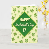 Carte de jour de diamant vert (Fleur jaune)