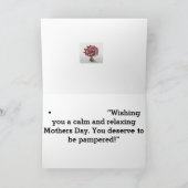 carte de jour de la mère (Intérieur)