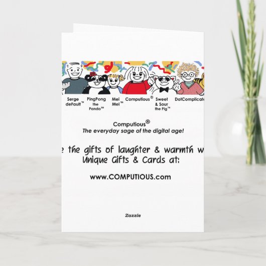 Carte de jour de la mère (Dos)