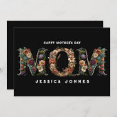 Carte de jour de la mère de la mère de la mère de  (Devant / Derrière)